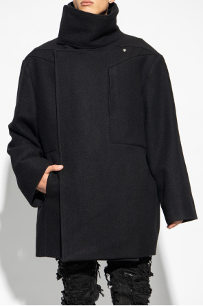 【Rick Owens】LUXOR CABAN RR02C7758ーWY 44 Luxor Caban Coat in Black – SVRN